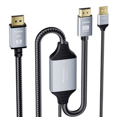 HDMI 2.1 na DisplayPort 1.4 adapterski kabl